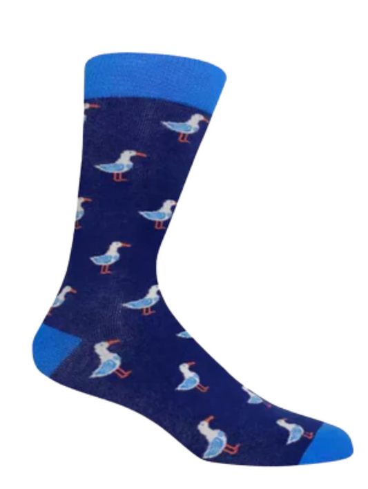 Japan blue cotton socks – unisex socks by The Sockist inspired by Japanese culture, perfect for adding a fun, vibrant touch to your outfit.