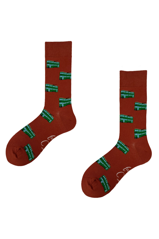 Socks | Ding Ding | Tram-tastic Toes | Cotton